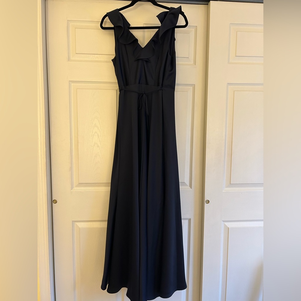 Sachin & Babi Navy Maxi Wrap Dress